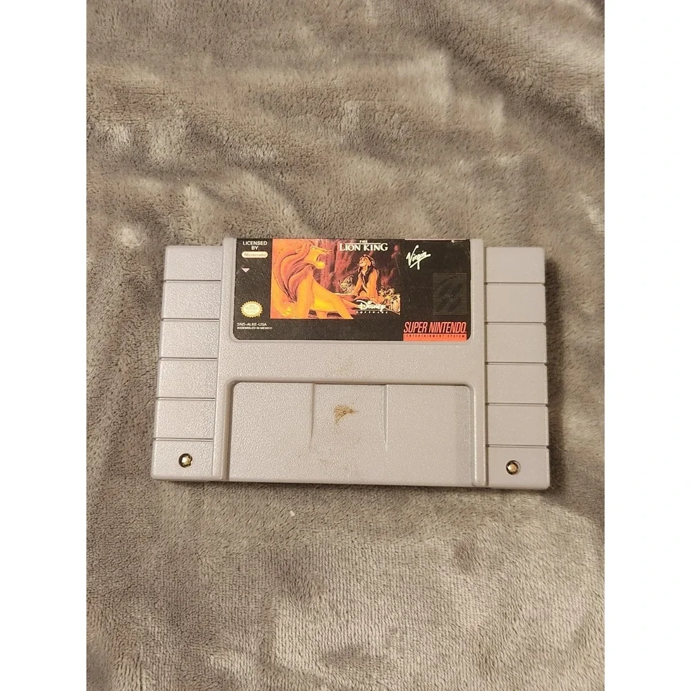 The Lion King Super Nintendo 1992 SNES